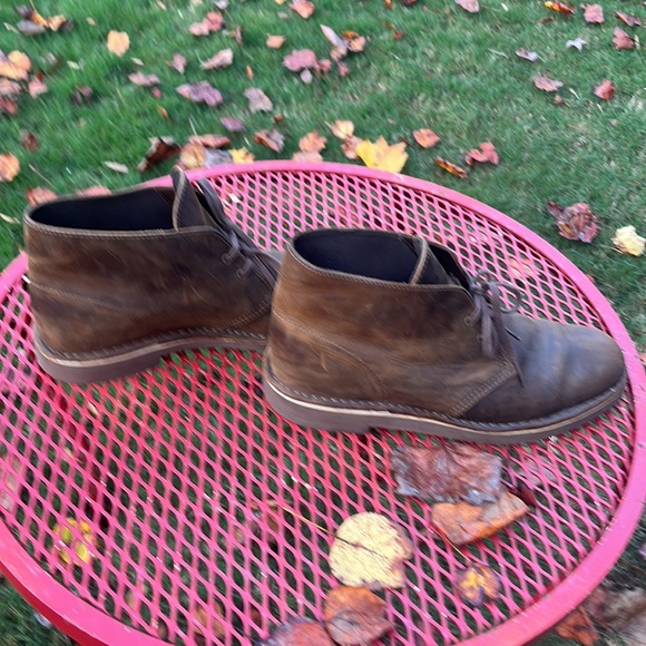 Clarks Mens Chukka Boots Size 10.5 Brown‎ - Picture 8 of 11